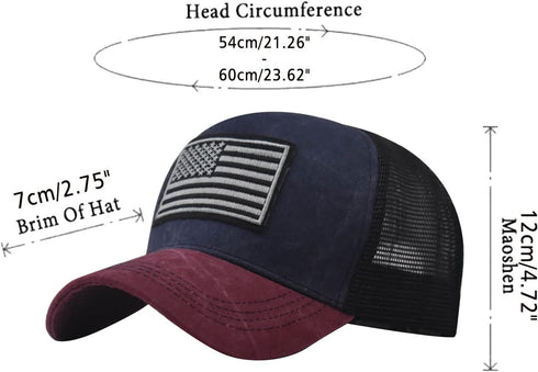 YOLAI Summer Casual Mens and Womens Fashion Sunscreen Baseball Caps Sunshade Breathable Mesh Patchwork Hats