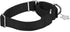 Martingale Collar Nylon Dog Collar - Dazzber No Pull Pet Collar Heavy Duty for Large Dogs, Adjustable 17 Inch to 25 Inch, Classic Black