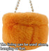Copfeu Sugar Glider Carrier Cage with Warm Nest, Cushion, Mat and Safe Lock, Portable Cages with Chain, Small Animals