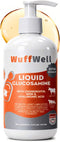 WuffWell Liquid Glucosamine for Dogs Hip & Joint Support with Chondroitin, MSM
