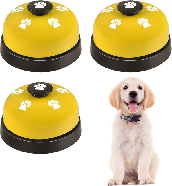 Lcckyeng 3 Pack Dog Doorbells, Pet Training Bells for Outside Potty Training and