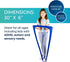 30 46 BouncyBand Stretch Band Focus Tool Resistance Band for Kids Stretches to Over Silent Sensory Tool Awakens