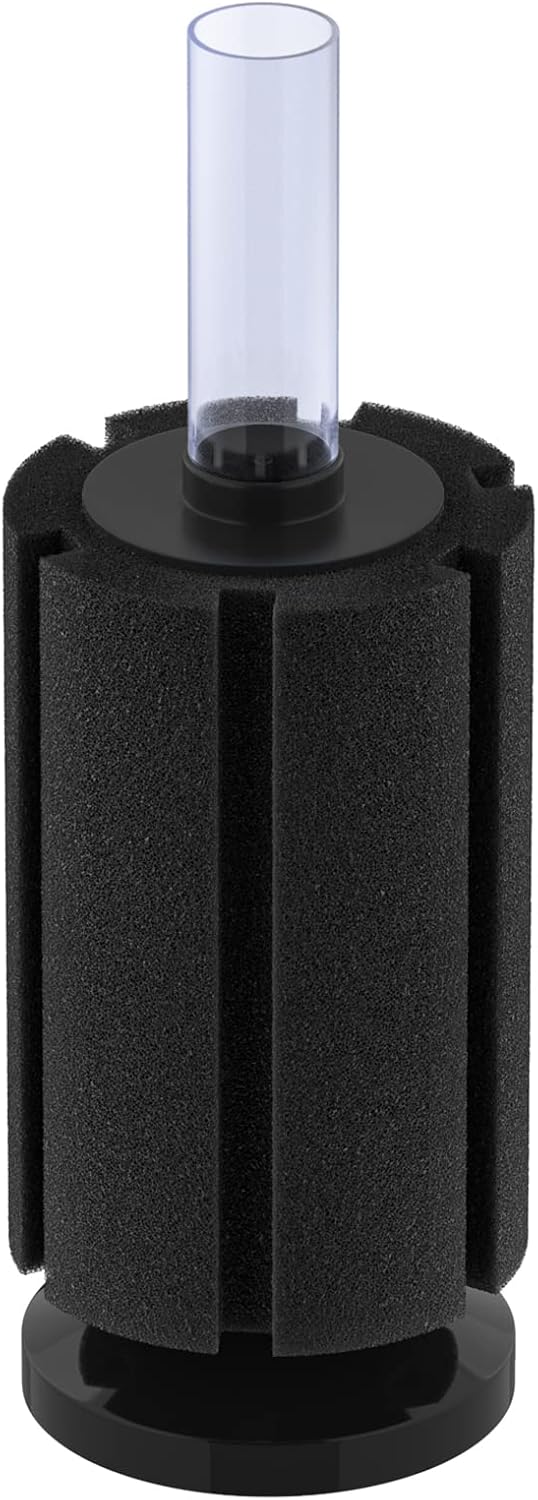 Pawfly Quiet Bio Sponge Filter for Betta, Fry, Shrimp, and Small Fish, Up to 20 Gallons