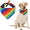 Generic Rainbow Bandana Dog Cat Pets Collar Bibs Pride Day Party LGBT Pet