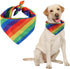 Generic Rainbow Bandana Dog Cat Pets Collar Bibs Pride Day Party LGBT Pet