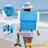 NOLLAM Backpacking, 200 LBS, Lightweight Iron Frame Folding Camping Chair, Lawn Stable Portable Compact Chair