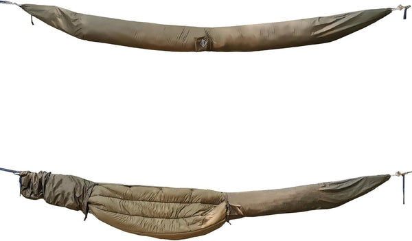 Onewind Lightweight Hammock Sleeve, Medium 11'' Camping Storage and Cover for Hammock, Underquilt, Topquilt, OD Green