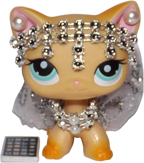 Silver Princess Clothes Accessories for Little Pet CAT/LPS CAT/Dog + Compatible for Cat Littlest Pet Shop (cat/Dog NOT Included)