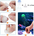 Lpraer 6 Pieces Glow Floating Jellyfish, Seahorse, Anemones Aquarium Decorations for Fish Tank
