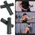 SquEqu 4 Pack LAT Pulldown Machine Straight Bar Grips Non-Slip Tricep Bar Rubber Grips for Fitness LAT and Lift Pulley