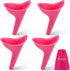 Urinal for Women, 4PCS Female Urinal Pee Funnel Portable Urination Device for Camping Travel Hiking Gear
