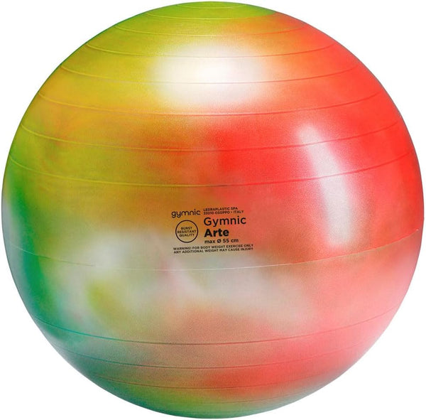 Gymnic Arte Plus Burst-Resistant Exercise Ball (55 cm)