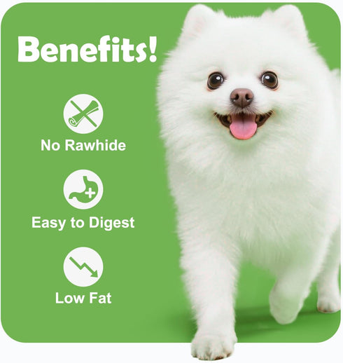 MON2SUN 5 Inch 10.6 oz (10 Count) Dog Treats Chicken Kabobs Treats, Rawhide-Free, Easy to Digest, Low Fat for Small