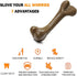 Tough Dog Toys for Aggressive Chewers, Indestructible Nylon Bones, Durable Puppy Teething Toys, Interactive Toys for