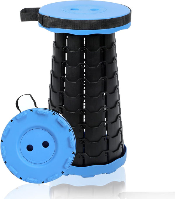 VOLIXOD Foldable Telescoping Stool Portable, Retractable Stool for Adults, Upgraded Collapsible Folding Seats