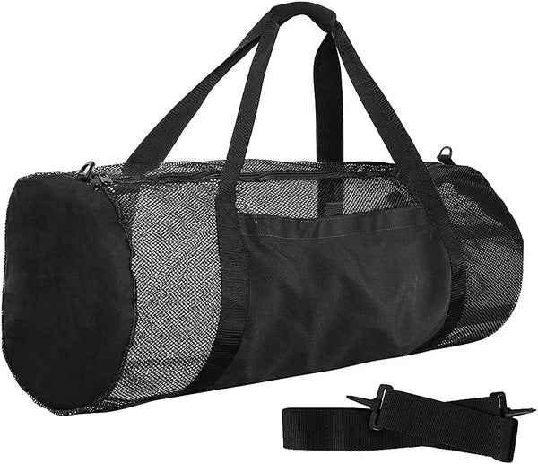 Luwint Heavy Duty Mesh Dive Duffle Bag, Large Gear Bag for Scuba Diving, Snorkeling, Travel, Beach, Pool