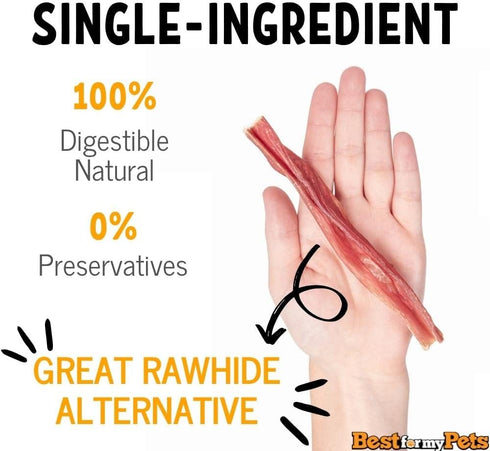 Best For My Pets Tripe Sticks for Dogs, 5-Inch, 6-Ounce, All-Natural Rawhide-Free Dog Treats