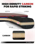 Ping Pong Paddle with Carbon Technology, Performance-Series Table Tennis Racket for Professional Play