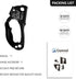 UIAA & CE Certified Climbing Ascender - Hand Ascender with Ergonomic Rubber Handle, Suitable for 8~13mm Ropes
