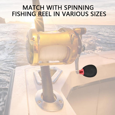 VGEBY Fishing Reel Knob Replacement, Spinning Fishing Reel Handle, Red, Golden, Gun, Saltwater Ambidextrous