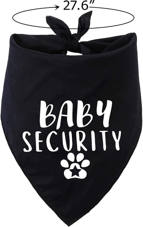 Reversible Triangle Bibs Baby Security Dog Bandana, Pet Scarf
