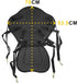 MSC Kayak Seat, Boat Seat Fishing Seat in Light Gray/Black for Comfort on the Water
