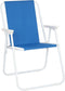 Kcelarec Kids Outdoor Lawn Chairs Concert Beach Folding Chair, Folding Chairs for Outside,Folding