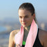 LERAO Gym(2pcs,Pink) Gym Towels for Women,Workout Towels Quick Dry Towel,Yoga Towel for Hot Yoga Non Slip,Sweat Towel
