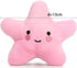 Pet Bite Squeaky Toys, Smile Star Cute Stuffed Toys for Dogs, Puppy Biting BB Sound Chew Toy for Cats & Small Animals