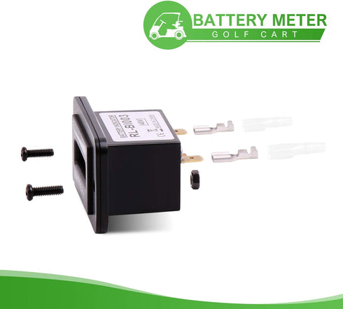 HUSUKU 48V LED Battery Indicator, 48 Volt Battery Meter, Digital Voltmeter for Golf Cart Club Car EZGO Yamaha