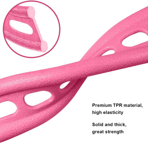 Yoga Pedal Resistance Band Elastic Pull Rope Fitness Sit-up Exercise Equipment at Home Gym Arm Abs Workout Equipment Leg Stretching Equipment by AIKOTOO