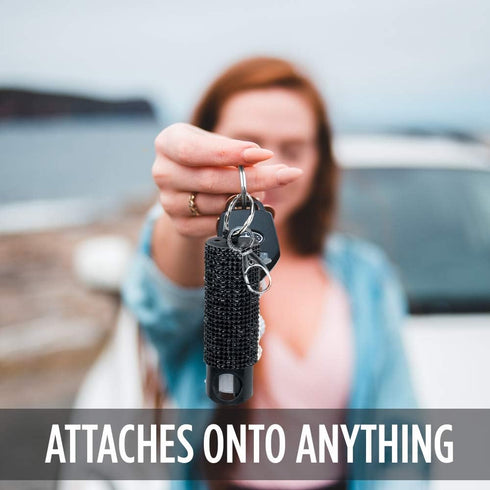Red Hot Pepper Spray Keychain for Women, Quick Access with 16 Foot Range