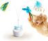 Migipaws Interactive Cat Toys, Butterfly & Feather Kitten Toy, Automatic Spinning Ball for Indoor Bored Cats, 3