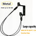 Pmsanzay Exercise Rope Storage Hanger, Wall-Mounted Heavy Duty Metal Battle Rope Storage Hook Bracket,Rope Storage Rack for Exercise Rope Battle Rope in Home Gym or Commercial Gym