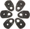 Lixada 6pcs Nylon Single Eyelet Tie Down Loop Safety Anchor Deck Fitting for Kayaking Canoeing Rafting