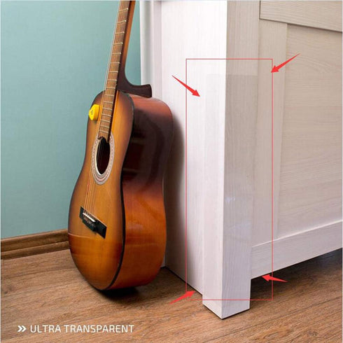 6 PCS Furniture Protectors from Cats - Self-adhesive Vinyl Sheet + Twist Pins, Pet Scratch Deterrent for Furniture