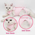 Cat Professional Recovery Suit for Abdominal Wounds, E-Collar Alternative for Cats and Dogs, After Surgery Wear Anti