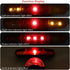 XINGYHENG Multifunctional Bicycle Turning Light, Red Color Brake Lamp for Safe Cycling