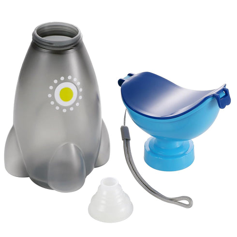 GREATLINK Beach(1 Portable Emergency Unisex Urinal Potty Toilet Pee Training Cup, Pee Bottle with a Lid and Funnel