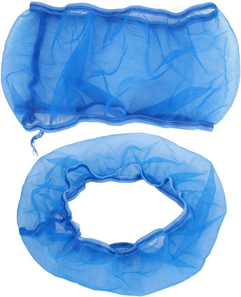 2Pcs Bird Cage Cover Seed Catcher, Lightweight Soft Airy Polyester Mesh Skirt Guard for Universal Parrots Cage