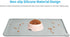 AUDWUD Non-Slip Silicone Feeding Mat for Pets - Waterproof & Easy to Clean