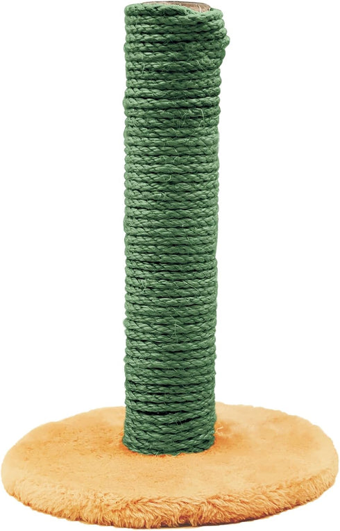Natural Sisal Rope, 1/4 Inch 65FT for Cat Scratching Post Repair, Multi Color Cat Scratch Tree Rope Replacement, Cactus