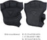 YS0911 2Pcs Silicone Anti-Slip Four Finger Workout Glove Weight Training Gloves Gym Gloves Weight Lifting Gloves