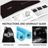 INNSTAR Booty Resistance Band Glute Cord Cable Machine for Hip Home Workout Kickbacks with Instructions