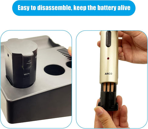 Replacement Battery for Wahl Arco & Arco SE Pet Hair Clippers - 2100 mAh NiMH, 2 Pack