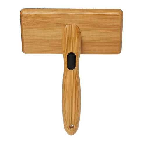 Bamboo Groom Soft Slicker Brush Large (067180) for Pet Grooming
