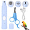 Anicuta Bird Nail Grinder,Automated Bird Beak Grinder,3-in-1 Nail Care Kit with Nail Clippers