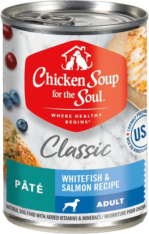Chicken Soup for The Soul All Natural Premium Adult Wet Dog Food,