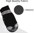 Waterproof Dog Shoes for Large Medium Dogs - Winter Snow Booties with Adjustable Straps, Rugged Anti-Slip Sole