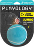 Playology Squeaky Dog Toy | Durable Peanut Butter Scented Rubber Fetch Ball for Large Dogs | Floating Non-Toxic Toy